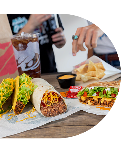 Productos Taco Bell y Taco App